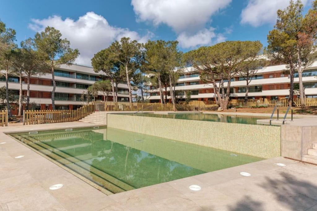 Calma S'Alguer Luxury Beach Apartment ปาลามอส ภายนอก รูปภาพ